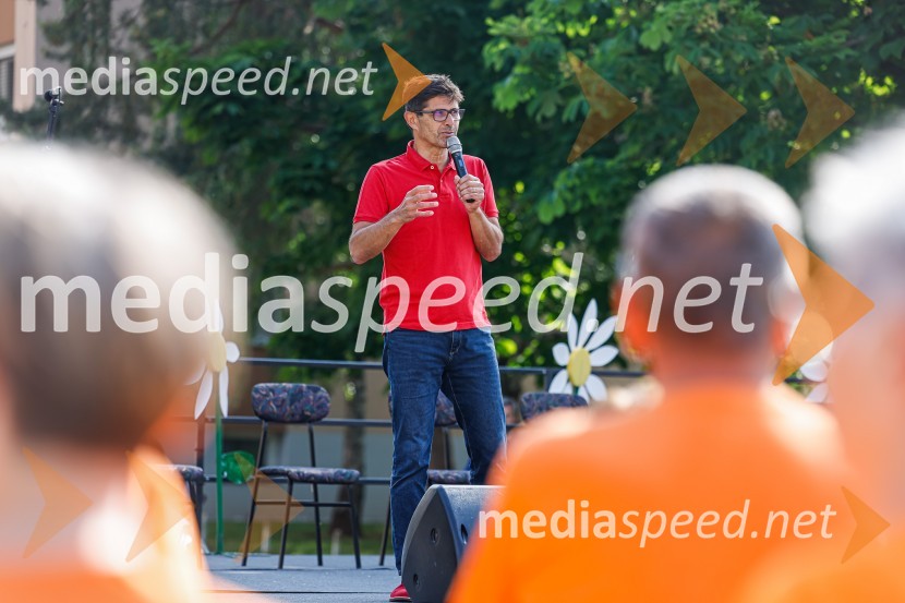  Matjaž Rakovec, župan Mestne občine KranjParada učenja Ljudske univerze Kranj 2022