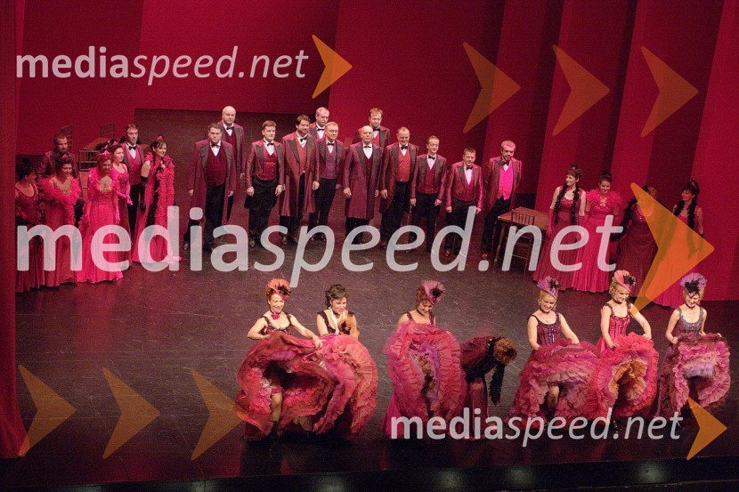 Opereta Vesela vdovaVesela vdova, premiera operete