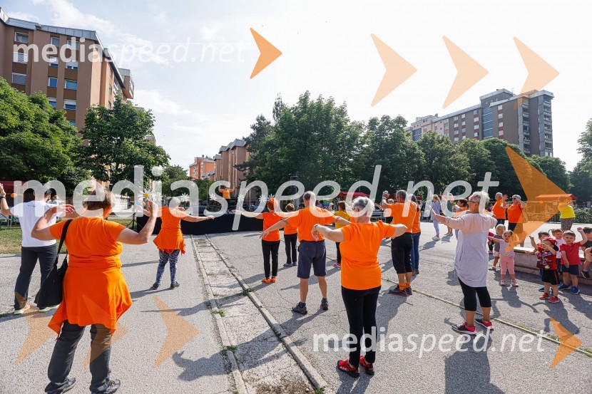 Vadba 1000 gibov, Društvo šola zdravjaParada učenja Ljudske univerze Kranj 2022