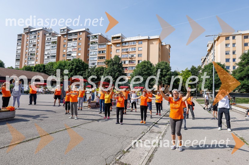 Vadba 1000 gibov, Društvo šola zdravjaParada učenja Ljudske univerze Kranj 2022