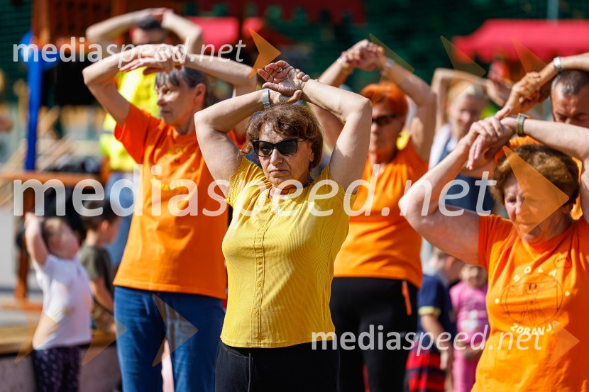 Vadba 1000 gibov, Društvo šola zdravjaParada učenja Ljudske univerze Kranj 2022