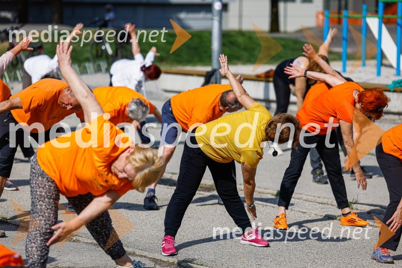 Vadba 1000 gibov, Društvo šola zdravjaParada učenja Ljudske univerze Kranj 2022