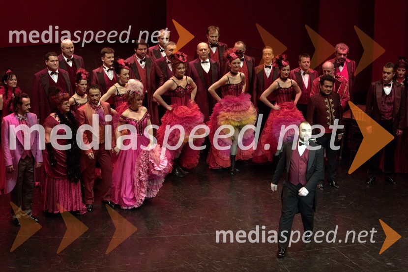 Jože Vidic, operni pevecVesela vdova, premiera operete