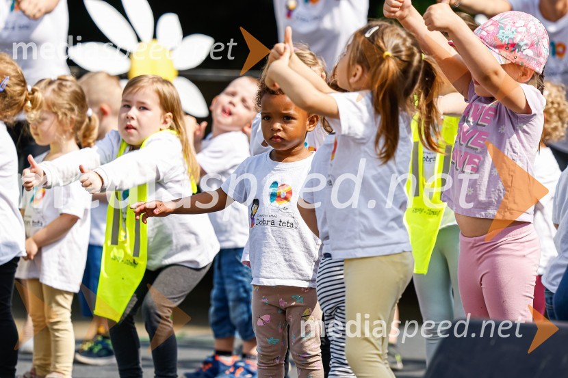 Nastop predšolskih otrok, Vrtec Dobra tetaParada učenja Ljudske univerze Kranj 2022