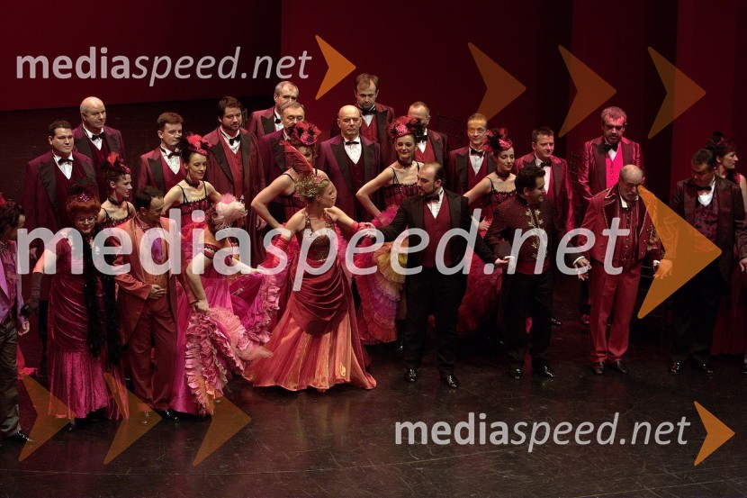 Opereta Vesela vdovaVesela vdova, premiera operete