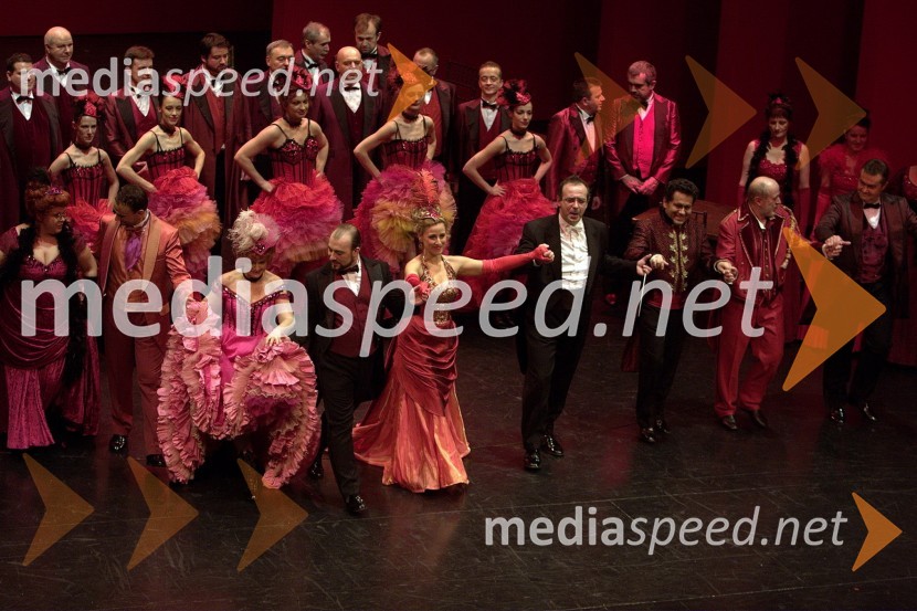 Opereta Vesela vdovaVesela vdova, premiera operete