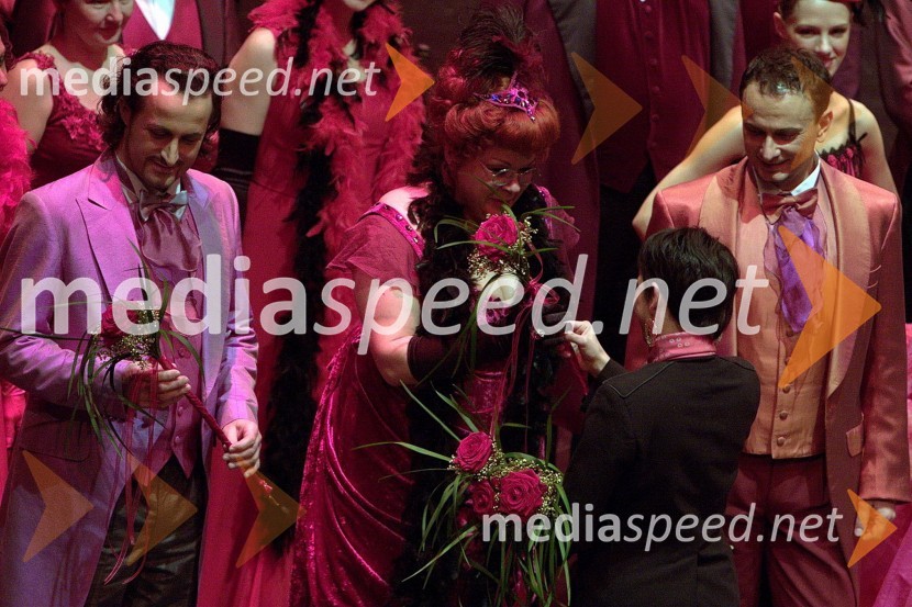 Opereta Vesela vdovaVesela vdova, premiera operete