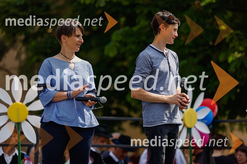  Tadeja Brankovič, biatlonka;  Cene Prevc, smučarski skakalecParada učenja Ljudske univerze Kranj 2022