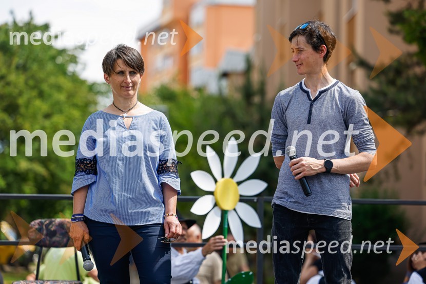  Tadeja Brankovič, biatlonka;  Cene Prevc, smučarski skakalecParada učenja Ljudske univerze Kranj 2022