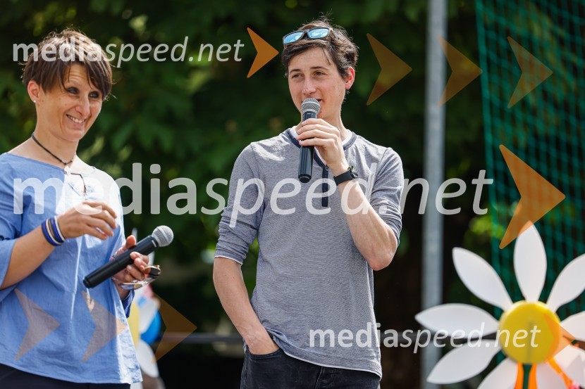  Tadeja Brankovič, biatlonka;  Cene Prevc, smučarski skakalecParada učenja Ljudske univerze Kranj 2022