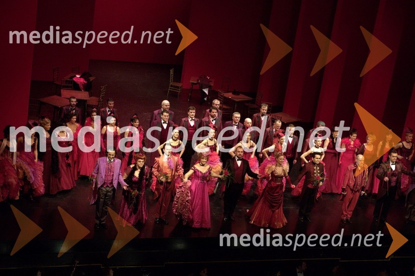 Opereta Vesela vdovaVesela vdova, premiera operete