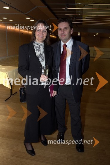 Nuša in Janez SmoličVesela vdova, premiera operete