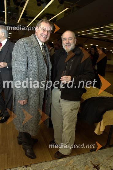 Aleš Valič in Janez Hočevar Rifle, igralcaVesela vdova, premiera operete