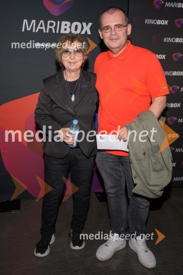  Dragica Petrovič, režiserka in producentka;  Alan Kavčič, predstavnik za odnose z javnostmi SNG MariborMaribox, 5. rojstni dan