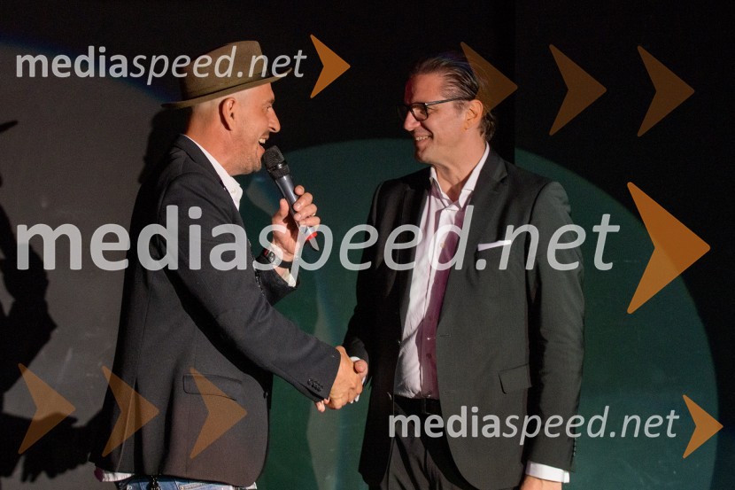  Boštjan Čukur, raper, 6 Pack Čukur;  Stipe Jerić, direktor MariboxMaribox, 5. rojstni dan