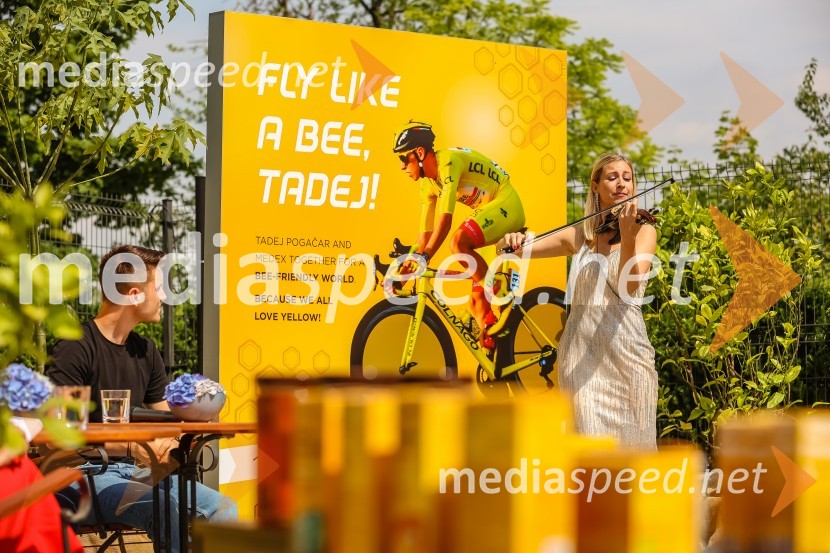  Maša Golob, violinistkaBee the change, trajnostni dogodek, Medex
