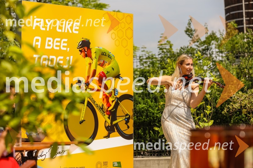  Maša Golob, violinistkaBee the change, trajnostni dogodek, Medex