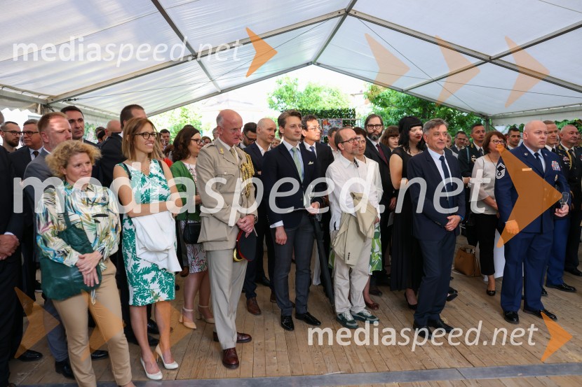 Kraljičina rojstnodnevna zabava v rezidenci Britanskega veleposlaništva