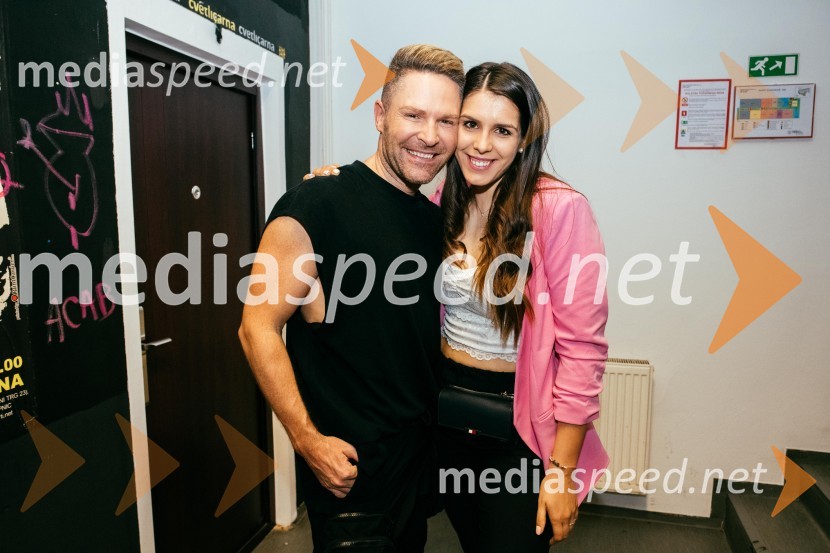 Sebastian Podgornik, pevec in plesalec;  ... Popstars united, koncert