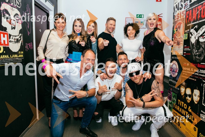  Andreja Potrebuješ;  Tinkara Fortuna, skupina Bepop;  Jože Potrebuješ, skupina Čuki;  Alenka  Husič, pevka, skupina Sopranos, skupina Bepop;  Denis  Vučak- Deniss, skupina Game Over;  Sebastian Podgornik, pevec in plesalec;  Marko Popovič - Mark, skupina Game Over;  ... ;  Štefan  Čamič - Steffanio, skupina Game Over;  Ana  Praznik, voditeljica, pevka BepopPopstars united, koncert