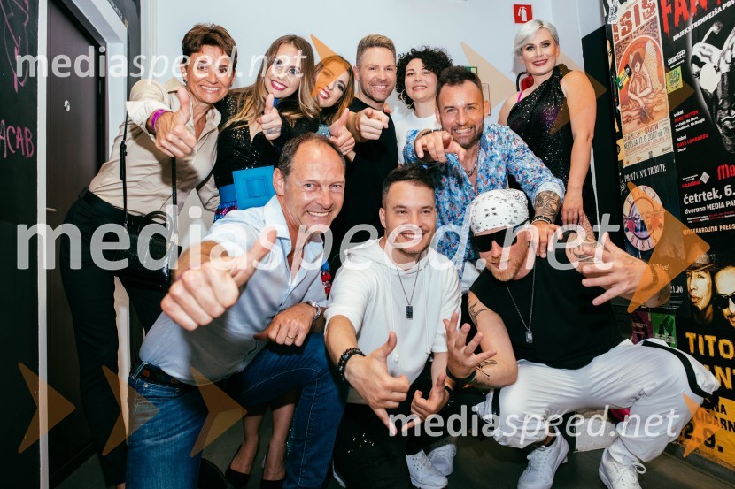  Andreja Potrebuješ;  Tinkara Fortuna, skupina Bepop;  Jože Potrebuješ, skupina Čuki;  Alenka  Husič, pevka, skupina Sopranos, skupina Bepop;  Sebastian Podgornik, pevec in plesalec;  Denis  Vučak- Deniss, skupina Game Over;  ... ;  Marko Popovič - Mark, skupina Game Over;  Štefan  Čamič - Steffanio, skupina Game Over;  Ana  Praznik, voditeljica, pevka BepopPopstars united, koncert