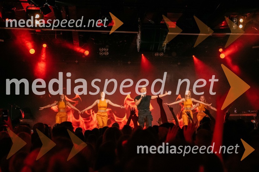  Sebastian Podgornik, pevec in plesalecPopstars united, koncert