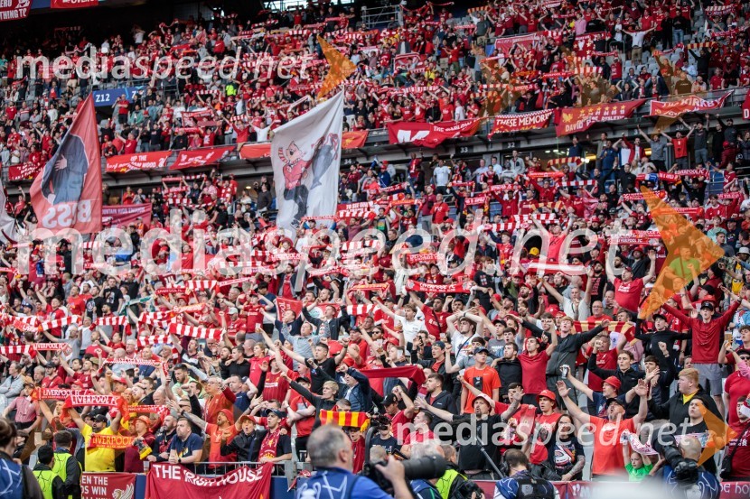 Real Madrid in Liverpool, finalna tekma Lige prvakov