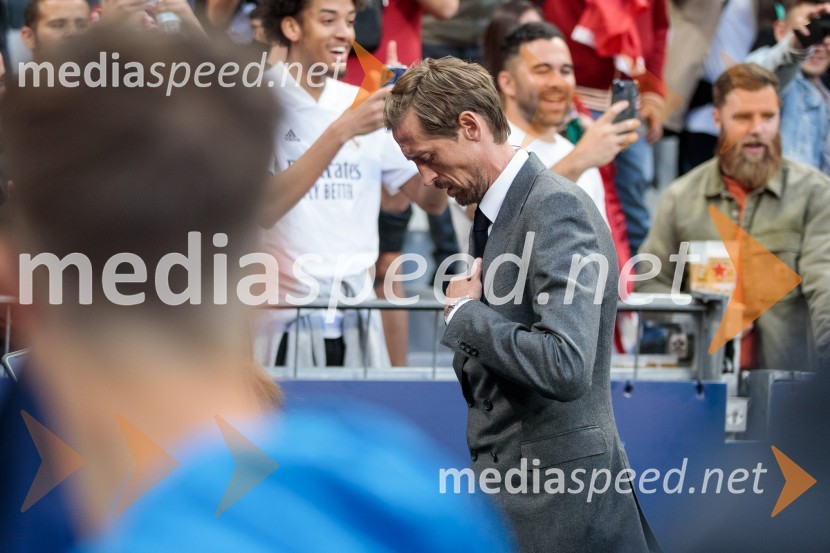  Peter Crouch, nekdanji nogometašReal Madrid in Liverpool, finalna tekma Lige prvakov