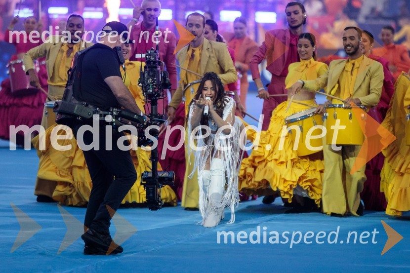  Camila Cabello, pevkaReal Madrid in Liverpool, finalna tekma Lige prvakov