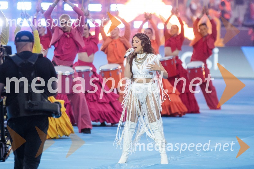  Camila Cabello, pevkaReal Madrid in Liverpool, finalna tekma Lige prvakov