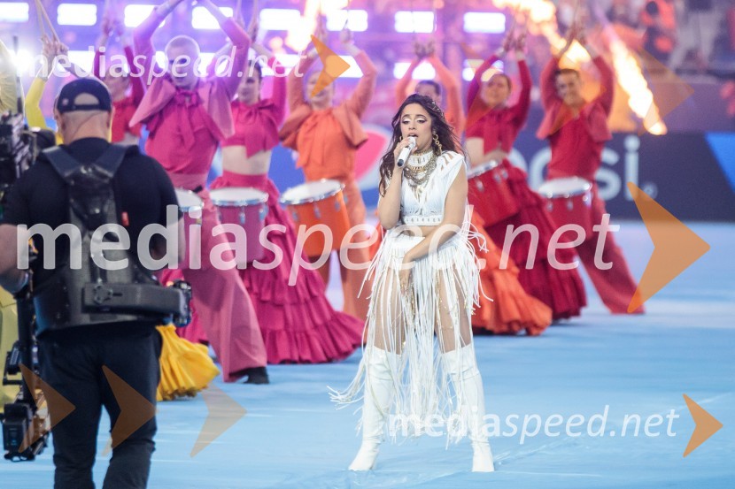  Camila Cabello, pevkaReal Madrid in Liverpool, finalna tekma Lige prvakov