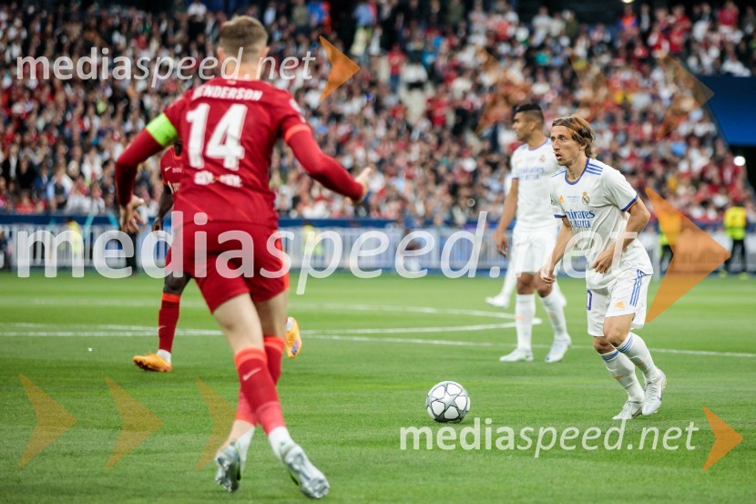  Jordan Henderson, nogometaš;  Luka Modrić, nogometašReal Madrid in Liverpool, finalna tekma Lige prvakov