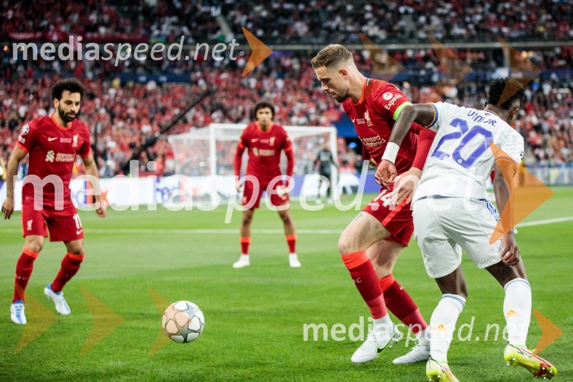  Mohamed Salah, nogometaš;  Jordan Henderson, nogometaš;  Vini  Jr., nogometašReal Madrid in Liverpool, finalna tekma Lige prvakov