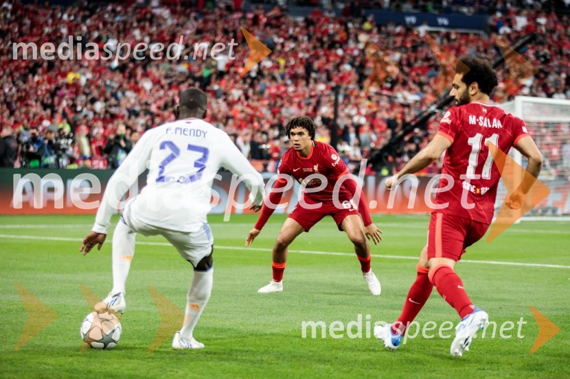  Ferland Mendy, nogometaš;  Trent  Alexander-Arnold, nogometaš;  Mohamed Salah, nogometašReal Madrid in Liverpool, finalna tekma Lige prvakov