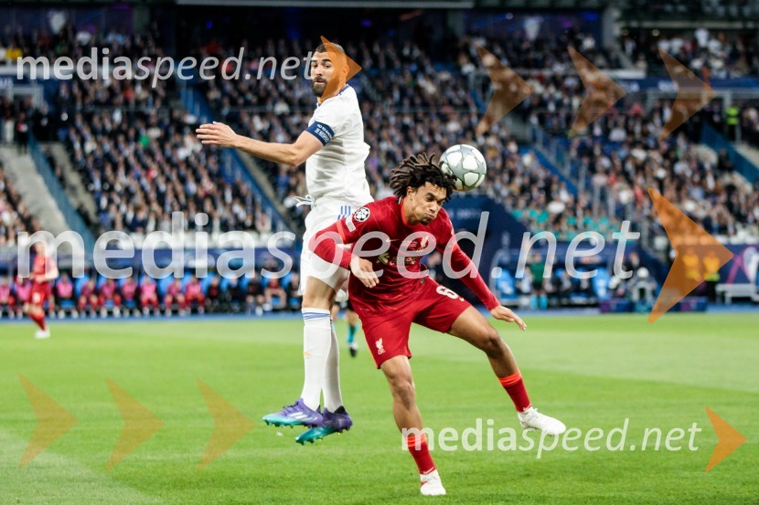  Karim Benzema, nogometaš;  Trent  Alexander-Arnold, nogometašReal Madrid in Liverpool, finalna tekma Lige prvakov