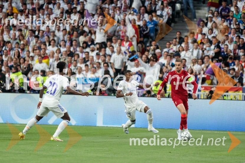  Vini  Jr., nogometaš;  David Alaba, nogometaš;  Jordan Henderson, nogometašReal Madrid in Liverpool, finalna tekma Lige prvakov