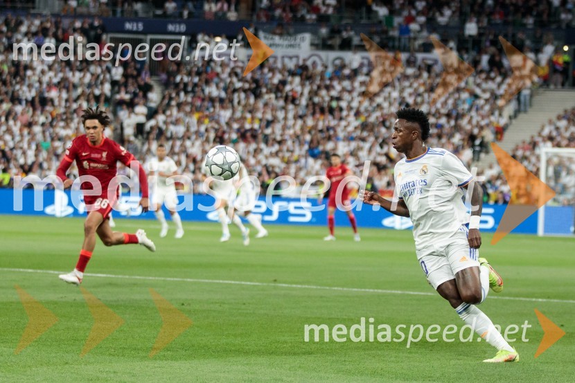  Trent  Alexander-Arnold, nogometaš;  Vini  Jr., nogometašReal Madrid in Liverpool, finalna tekma Lige prvakov