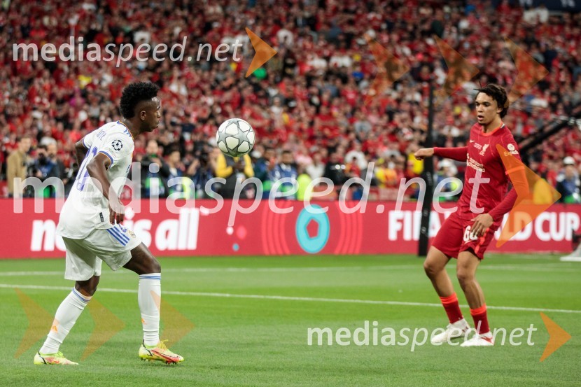  Vini  Jr., nogometaš;  Trent  Alexander-Arnold, nogometašReal Madrid in Liverpool, finalna tekma Lige prvakov