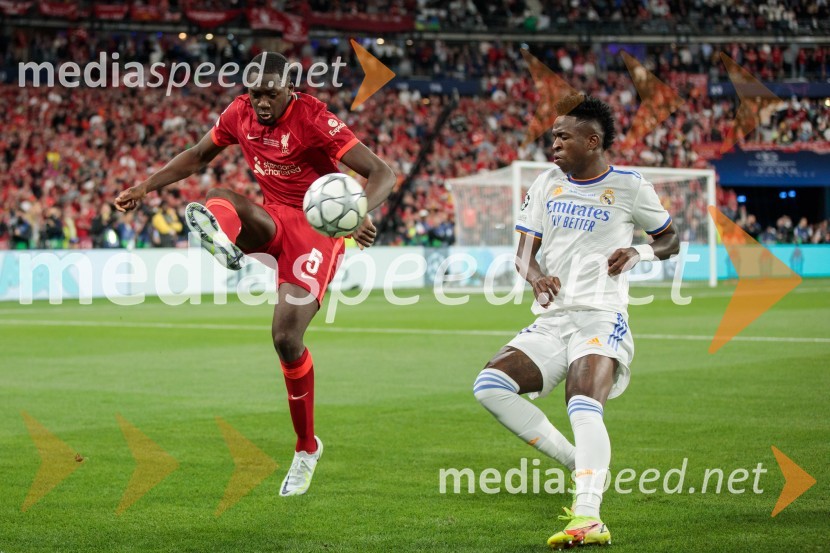  Ibrahima Konaté, nogometaš;  Vini  Jr., nogometašReal Madrid in Liverpool, finalna tekma Lige prvakov