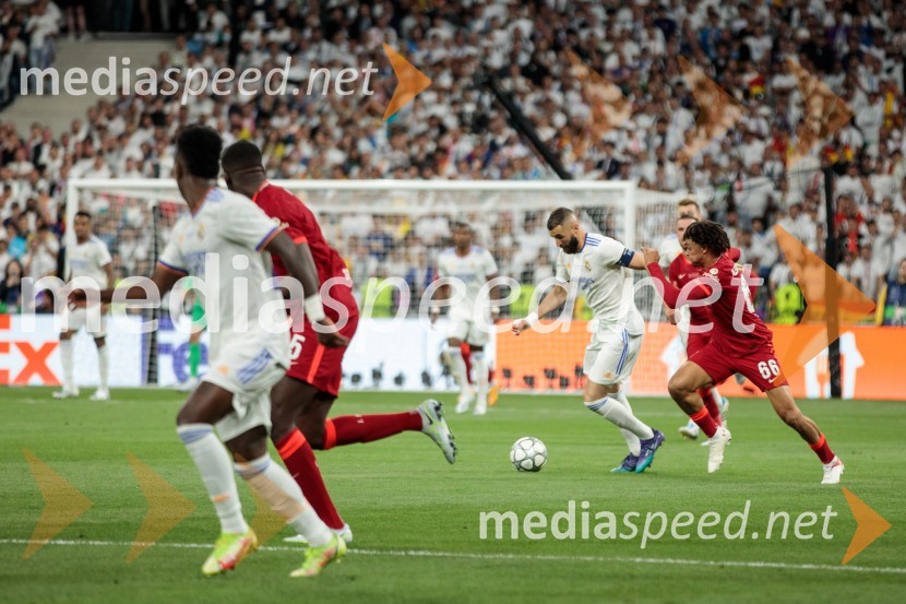 Real Madrid in Liverpool, finalna tekma Lige prvakov