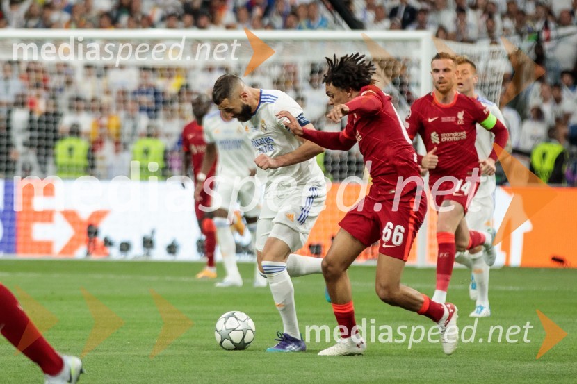  Karim Benzema, nogometaš;  Trent  Alexander-Arnold, nogometašReal Madrid in Liverpool, finalna tekma Lige prvakov