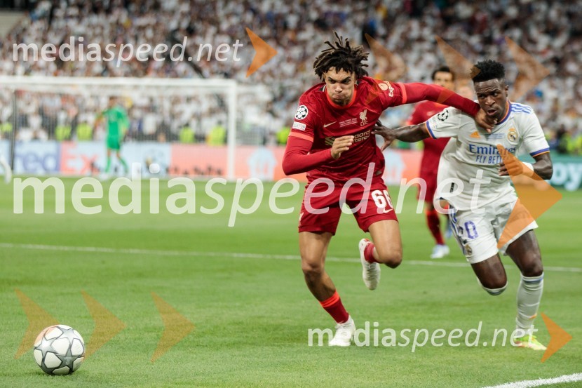  Trent  Alexander-Arnold, nogometaš;  Vini  Jr., nogometašReal Madrid in Liverpool, finalna tekma Lige prvakov