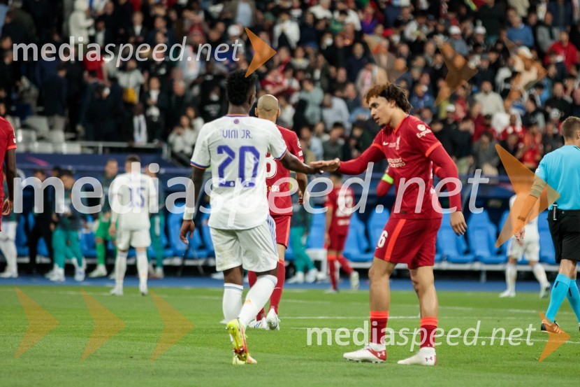  Vini  Jr., nogometaš;  Trent  Alexander-Arnold, nogometašReal Madrid in Liverpool, finalna tekma Lige prvakov