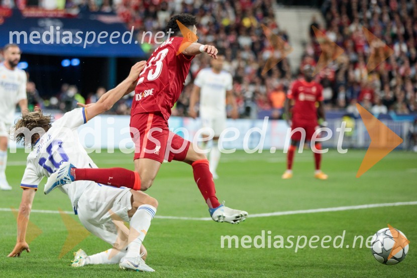  Luka Modrić, nogometaš;  Luis Fernando Díaz, nogometašReal Madrid in Liverpool, finalna tekma Lige prvakov