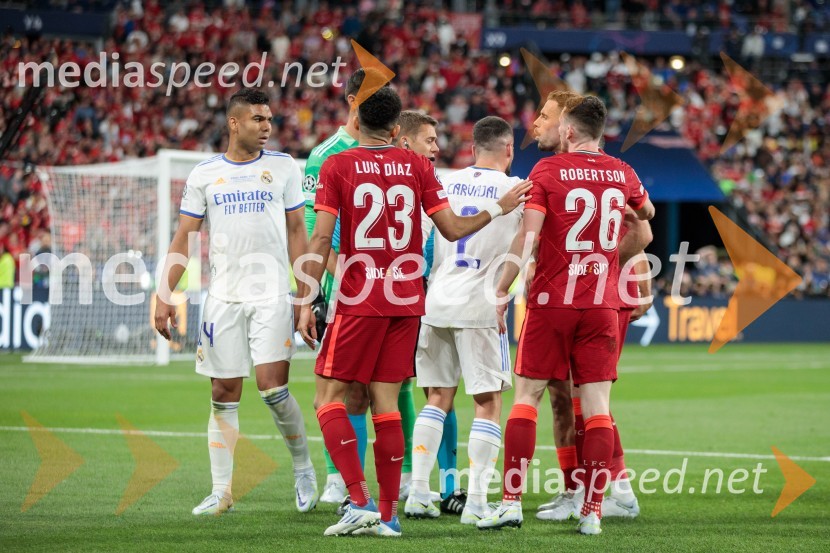 Real Madrid in Liverpool, finalna tekma Lige prvakov