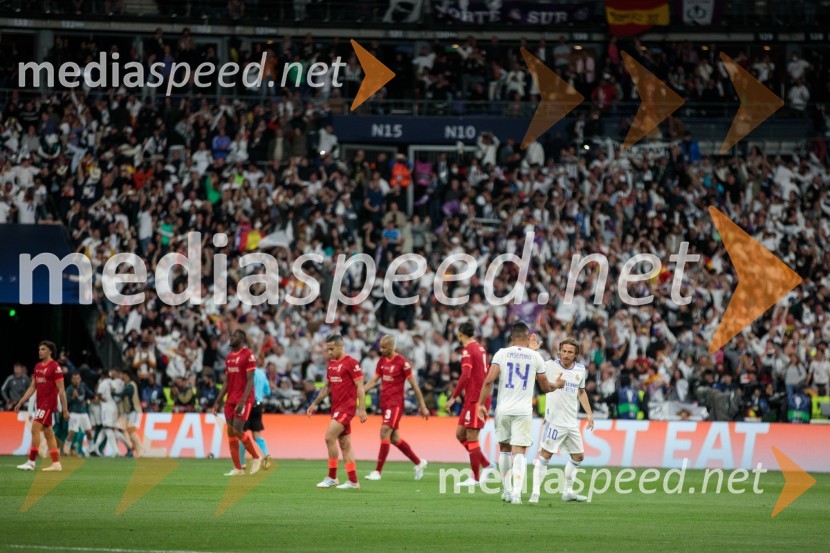 Real Madrid in Liverpool, finalna tekma Lige prvakov