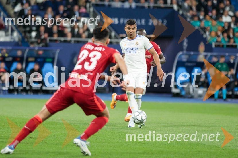  Luis Fernando Díaz, nogometaš;  Carlos   Casemiro, nogometašReal Madrid in Liverpool, finalna tekma Lige prvakov