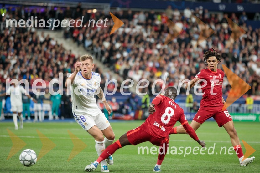 Real Madrid in Liverpool, finalna tekma Lige prvakov