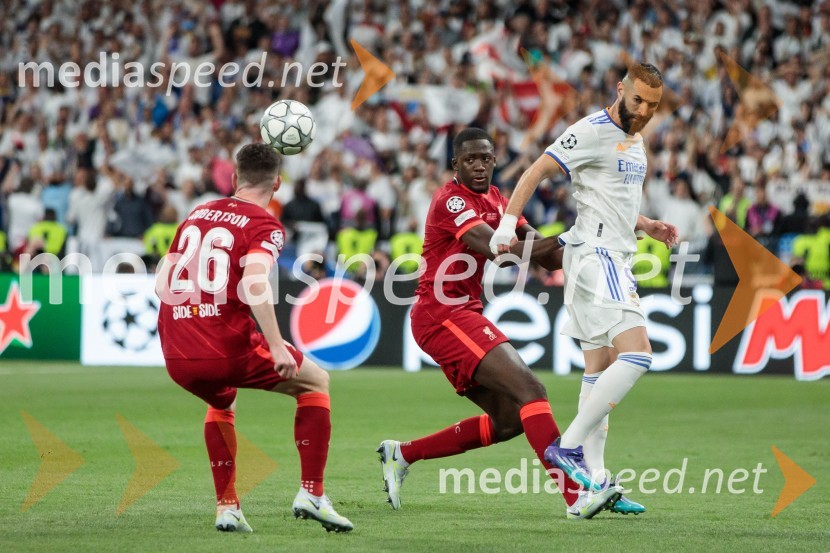 Real Madrid in Liverpool, finalna tekma Lige prvakov