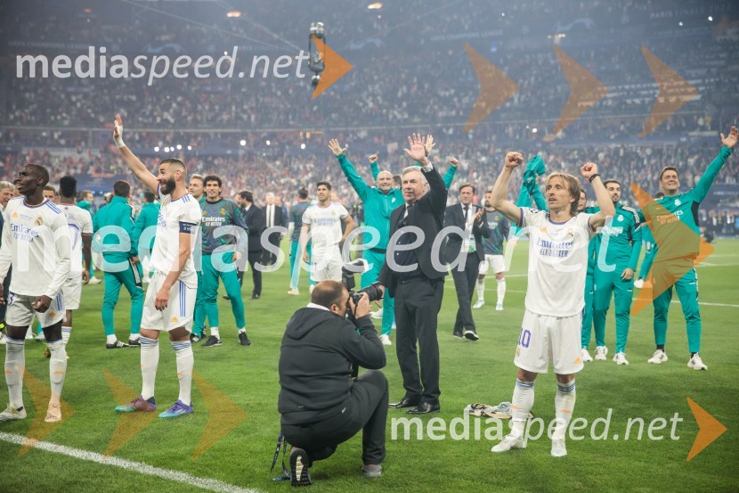 Real Madrid in Liverpool, finalna tekma Lige prvakov